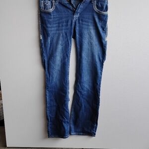 Stylish Indigo Straight Leg Women's Jeans